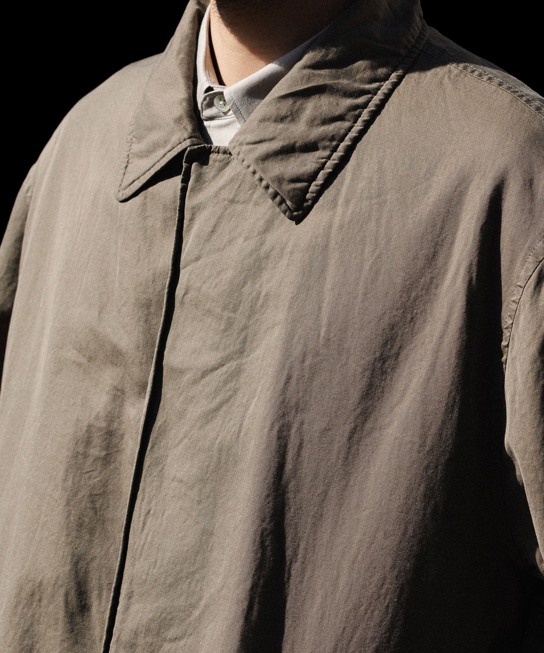 ssstein(シュタイン)のCOTTON RAYON VINTAGE COACH JACKET - BEIGEの公式通販サイトsession福岡セレクトショップ