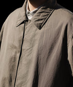 画像をギャラリービューアに読み込む, ssstein(シュタイン)のCOTTON RAYON VINTAGE COACH JACKET - BEIGEの公式通販サイトsession福岡セレクトショップ
