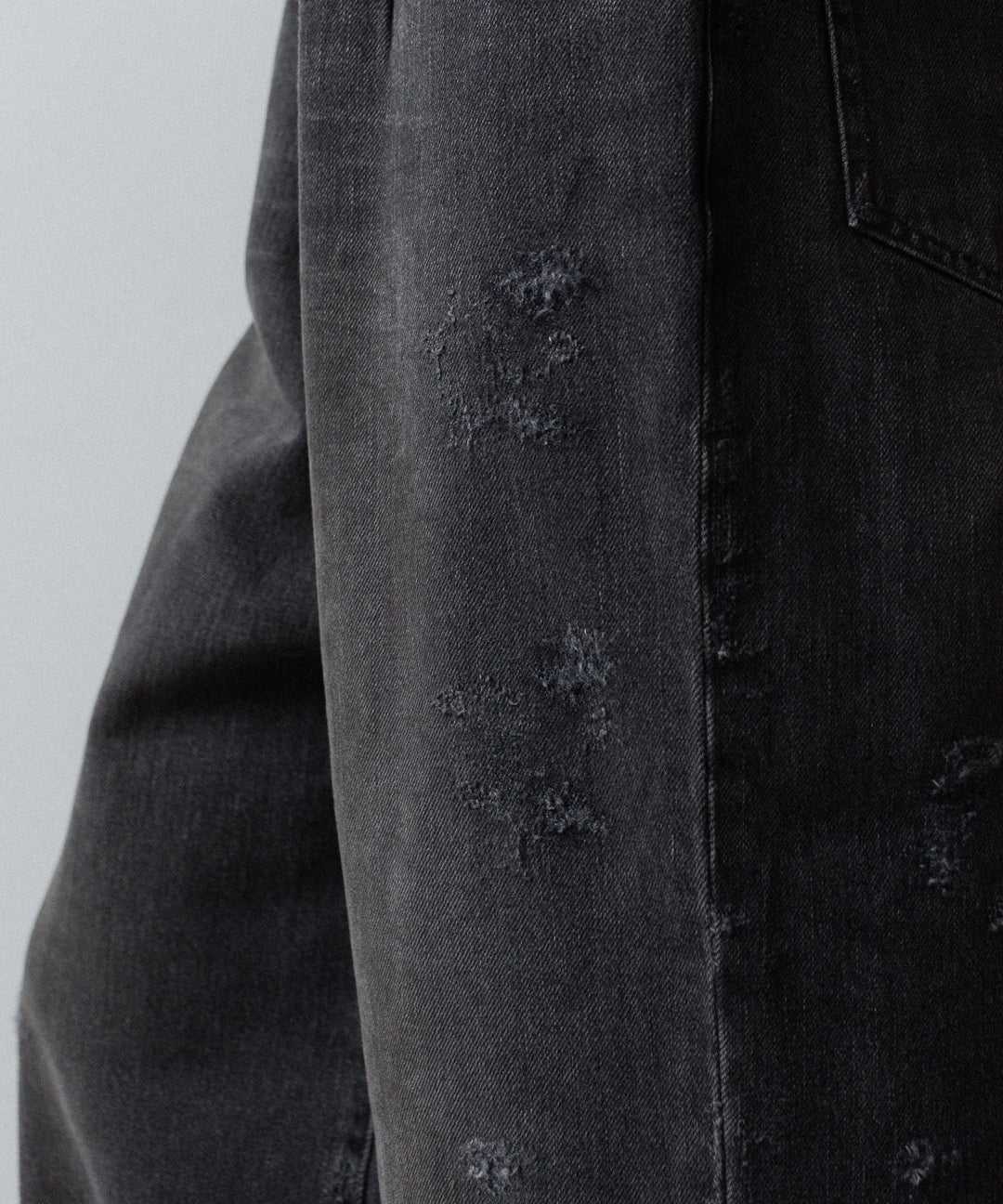 ssstein(シュタイン)のBAGGY DENIM JEANS - BLACKの公式通販サイトsession福岡セレクトショップ