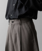 画像をギャラリービューアに読み込む, ssstein(シュタイン)のDOUBLE WEAVE HOUNDSTOOTH EXTRA WIDE TROUSERS - HOUNDSTOOTHの公式通販サイトsession福岡セレクトショップ
