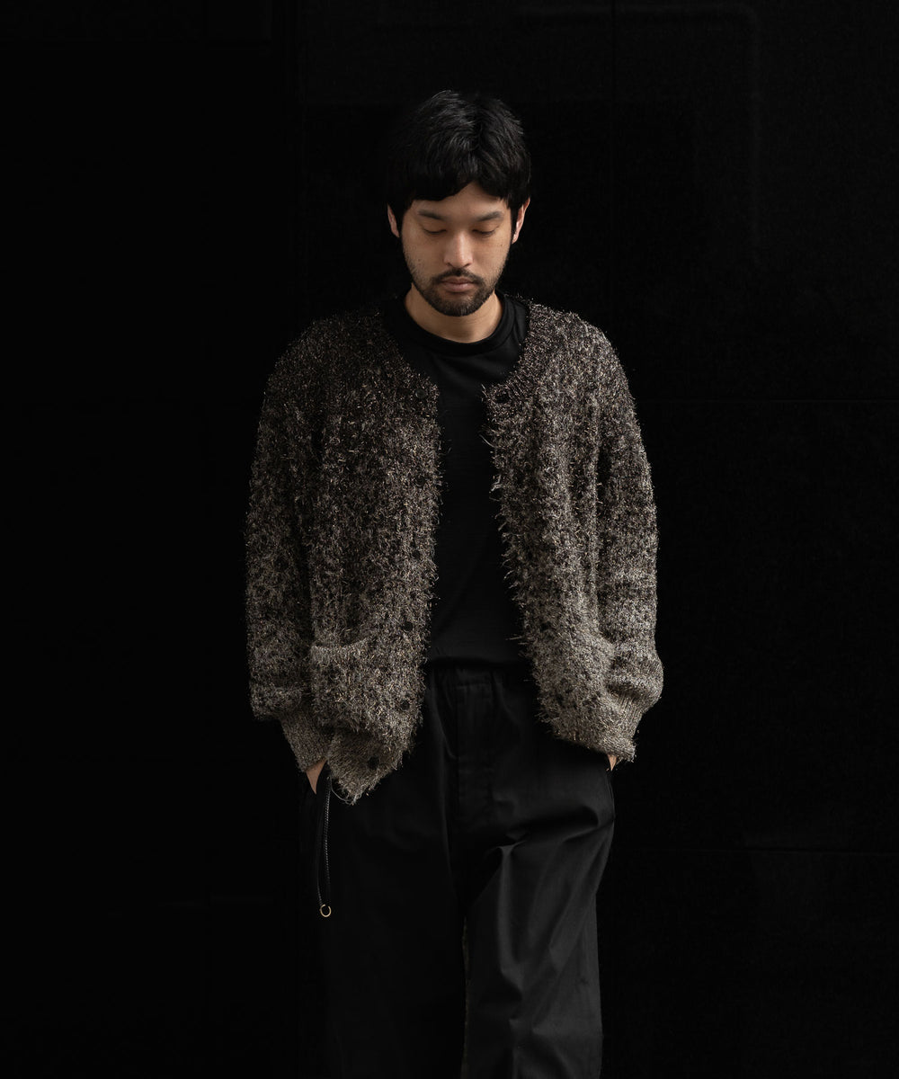 ssstein(シュタイン)の24AWコレクション GLITTER FUR KNIT GRADATION CARDIGAN - GRADATION 公式通販サイトsession福岡セレクトショップ