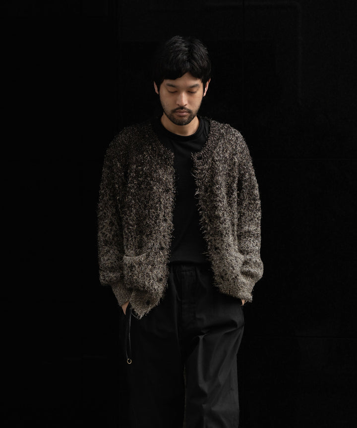 ssstein(シュタイン)の24AWコレクション GLITTER FUR KNIT GRADATION CARDIGAN - GRADATION 公式通販サイトsession福岡セレクトショップ