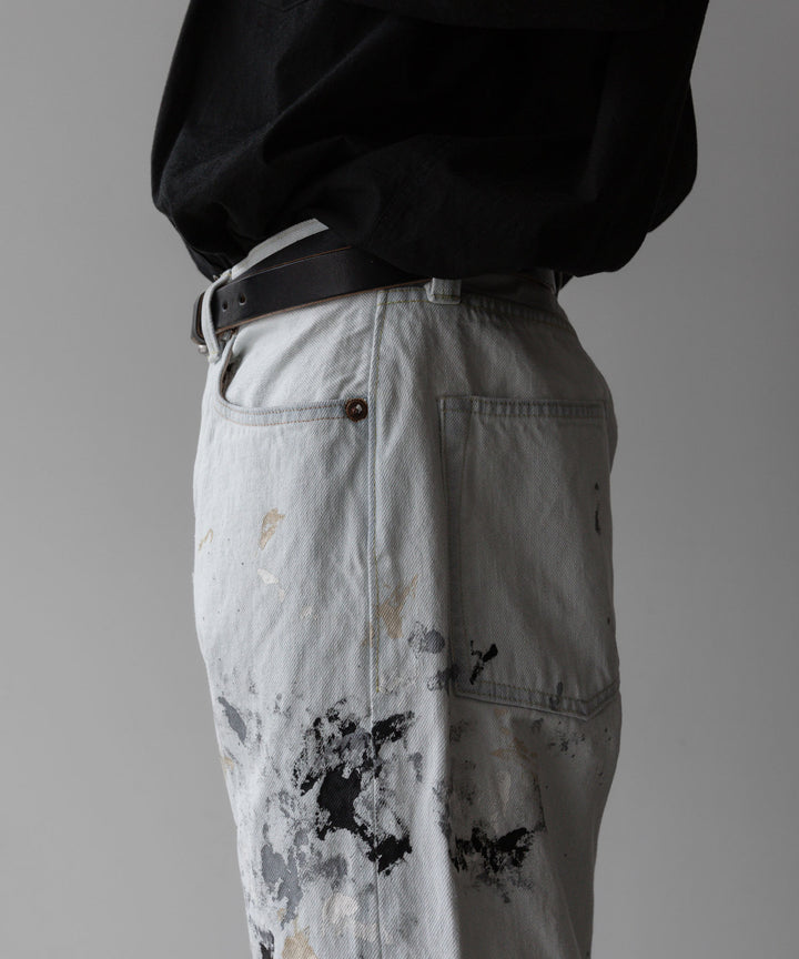 【INTÉRIM】インテリムのMILK PAINT WWII 1943 HEAVY KIBATA SHUTTLE DENIM JEANS - P.B.WHITE公式通販サイトsession福岡セレクトショップ