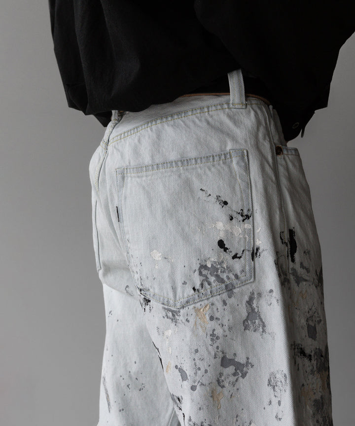 【INTÉRIM】インテリムのMILK PAINT WWII 1943 HEAVY KIBATA SHUTTLE DENIM JEANS - P.B.WHITE公式通販サイトsession福岡セレクトショップ