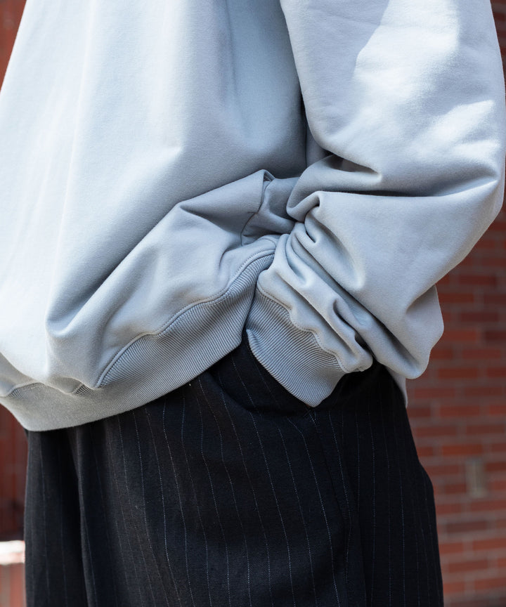KANEMASA PHIL. カネマサフィル 23AW EXCLUSIVE - 36G SUPER FINE GAUGE HALF ZIP PULLOVER - LIGHT GRAY sessionセッション福岡セレクトショップ公式通販サイト