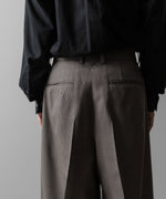 画像をギャラリービューアに読み込む, ssstein(シュタイン)のDOUBLE WEAVE HOUNDSTOOTH EXTRA WIDE TROUSERS - HOUNDSTOOTHの公式通販サイトsession福岡セレクトショップ
