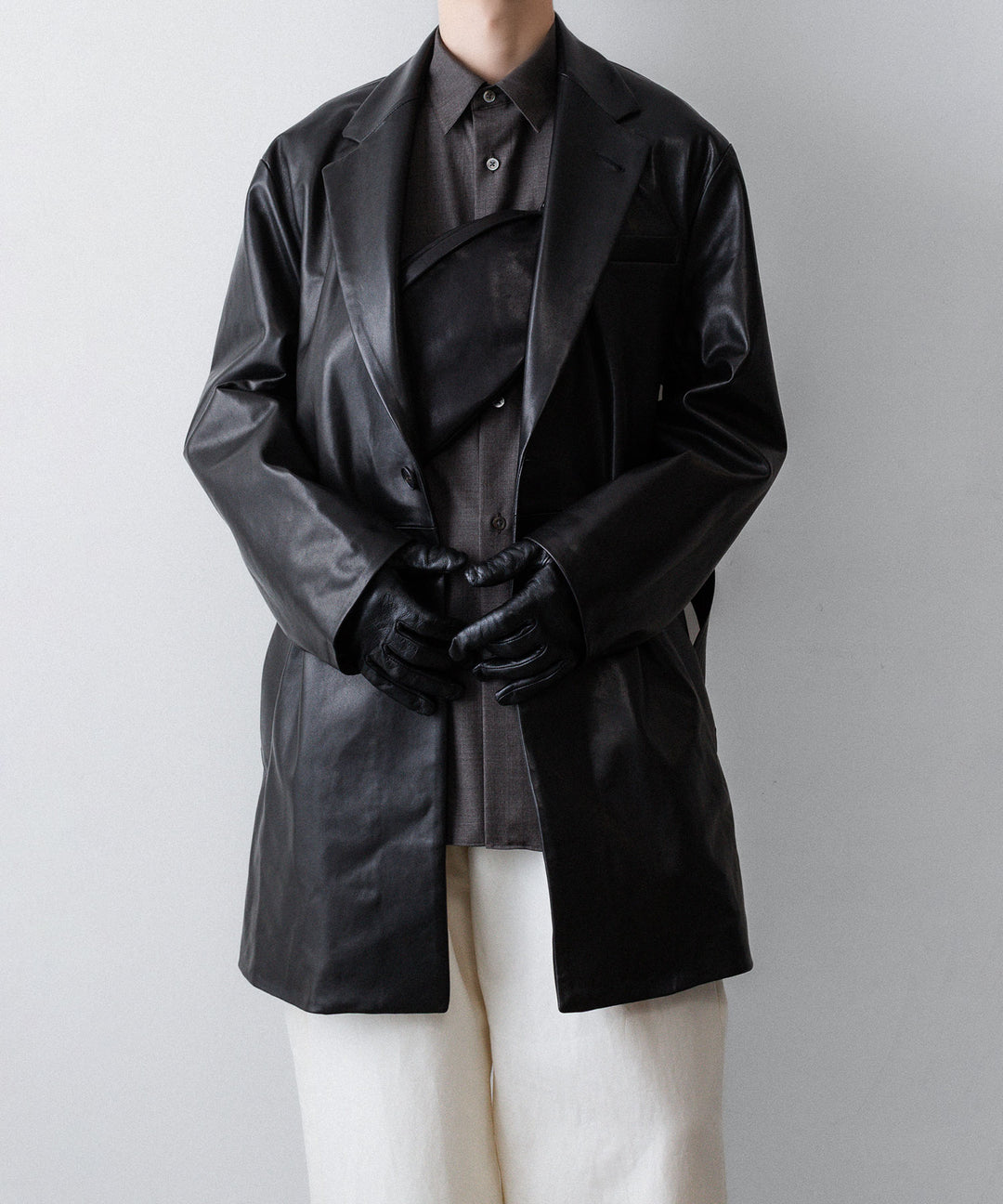 ssstein(シュタイン)のDOUBLE WEAVE COTTON ONE TUCK WIDE PANTS - CREAMの公式通販サイトsession福岡セレクトショップ