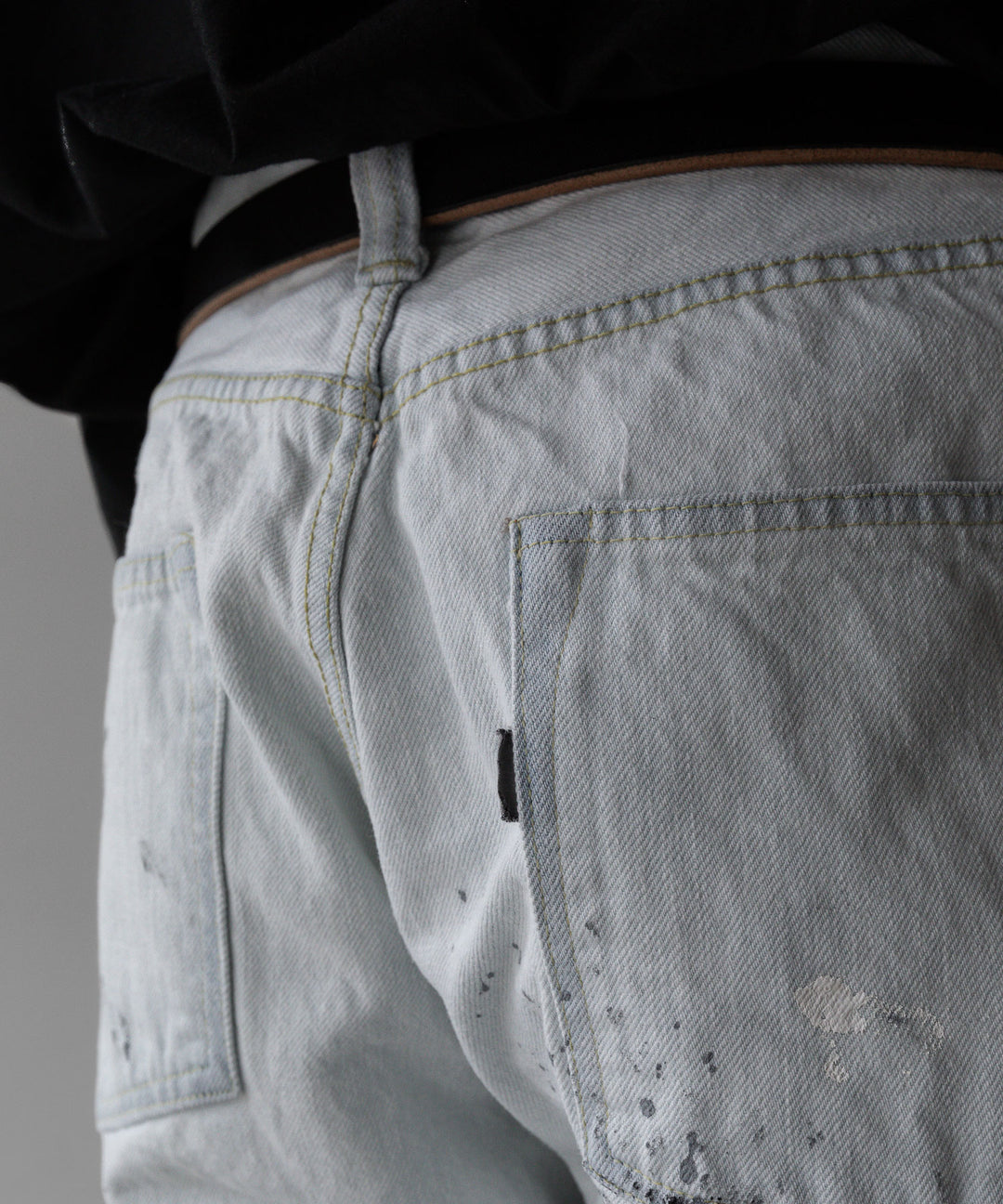 【INTÉRIM】インテリムのMILK PAINT WWII 1943 HEAVY KIBATA SHUTTLE DENIM JEANS - P.B.WHITE公式通販サイトsession福岡セレクトショップ