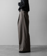 画像をギャラリービューアに読み込む, ssstein(シュタイン)のDOUBLE WEAVE HOUNDSTOOTH EXTRA WIDE TROUSERS - HOUNDSTOOTHの公式通販サイトsession福岡セレクトショップ
