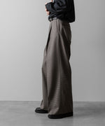 画像をギャラリービューアに読み込む, ssstein(シュタイン)のDOUBLE WEAVE HOUNDSTOOTH EXTRA WIDE TROUSERS - HOUNDSTOOTHの公式通販サイトsession福岡セレクトショップ
