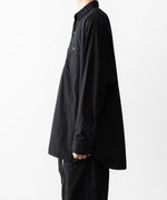 画像をギャラリービューアに読み込む, INTÉRI インテリムのBLACK SURFAR GARMENT DYE HYPER BIG MIL WORK SHIRT TYPE2のBLACK公式通販サイトsession福岡セレクトショップ
