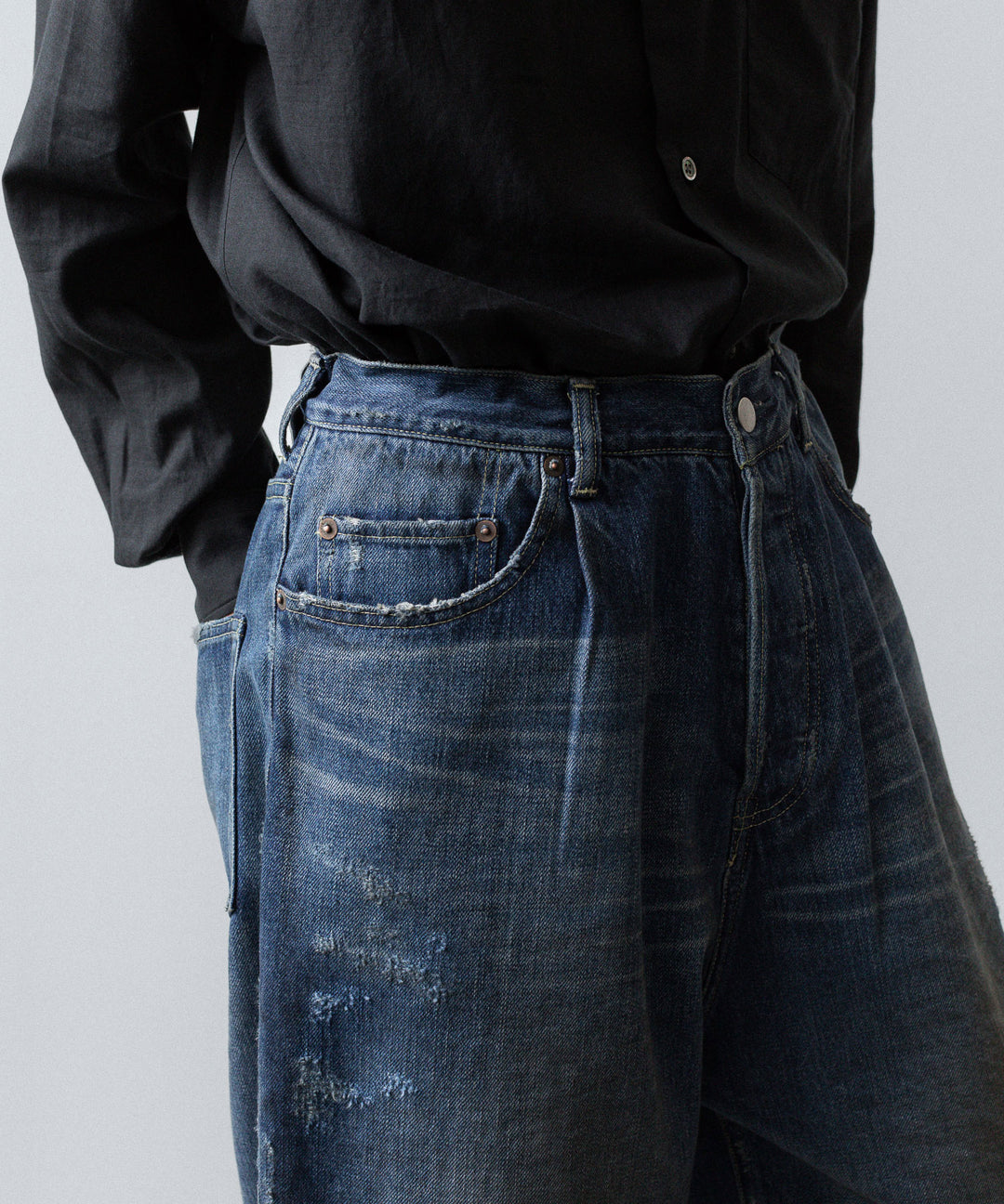 ssstein(シュタイン)のBAGGY DENIM JEANS - INDIGOの公式通販サイトsession福岡セレクトショップ