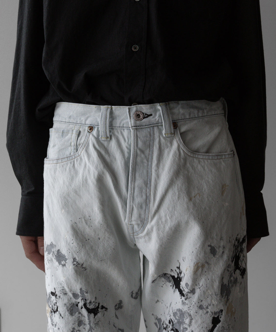 【INTÉRIM】インテリムのMILK PAINT WWII 1943 HEAVY KIBATA SHUTTLE DENIM JEANS - P.B.WHITE公式通販サイトsession福岡セレクトショップ