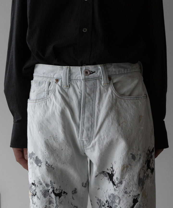 【INTÉRIM】インテリムのMILK PAINT WWII 1943 HEAVY KIBATA SHUTTLE DENIM JEANS - P.B.WHITE公式通販サイトsession福岡セレクトショップ