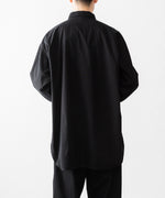 画像をギャラリービューアに読み込む, INTÉRI インテリムのBLACK SURFAR GARMENT DYE HYPER BIG MIL WORK SHIRT TYPE2のBLACK公式通販サイトsession福岡セレクトショップ
