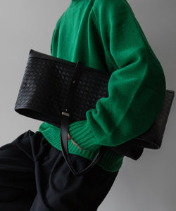 stein(シュタイン)の23AWコレクションEX FINE LAMBS LOOSE HIGH NECK KNIT LSのGREEN sessionセッション福岡セレクトショップ 公式通販サイト