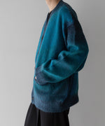 画像をギャラリービューアに読み込む, stein(シュタイン)の23AWコレクションGRADATION MOHAIR CARDIGANのBLUE GREEN 公式通販サイトsession福岡セレクトショップ
