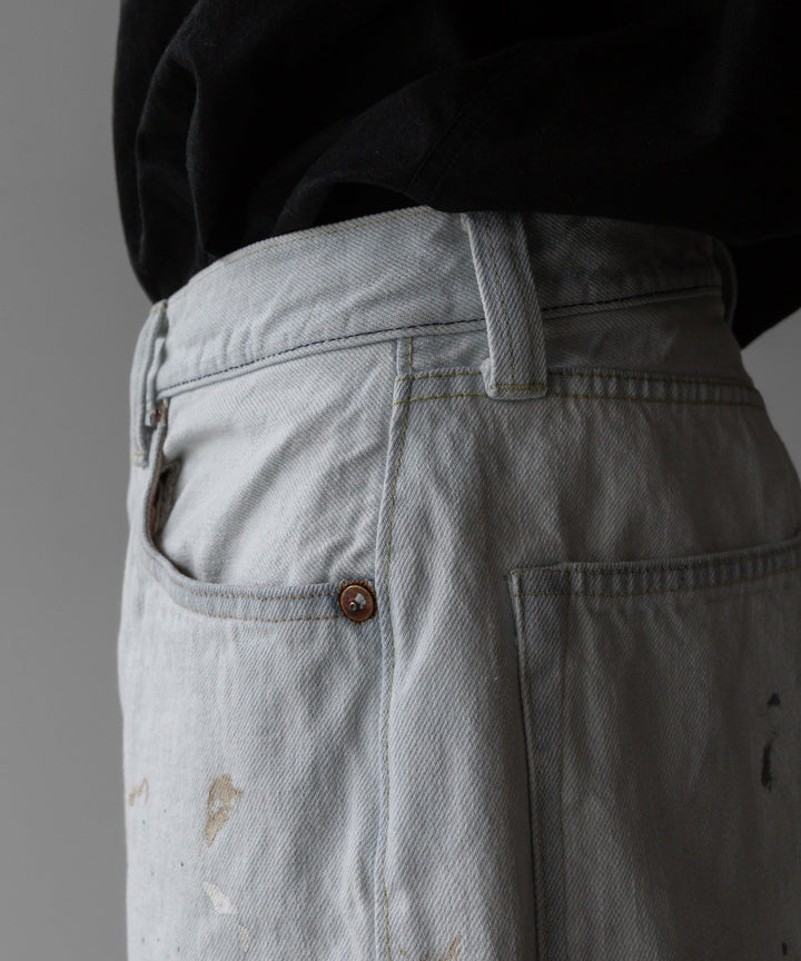 【INTÉRIM】インテリムのMILK PAINT WWII 1943 HEAVY KIBATA SHUTTLE DENIM JEANS - P.B.WHITE公式通販サイトsession福岡セレクトショップ
