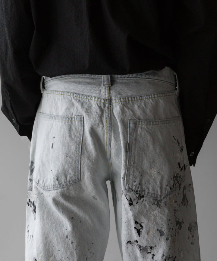 【INTÉRIM】インテリムのMILK PAINT WWII 1943 HEAVY KIBATA SHUTTLE DENIM JEANS - P.B.WHITE公式通販サイトsession福岡セレクトショップ