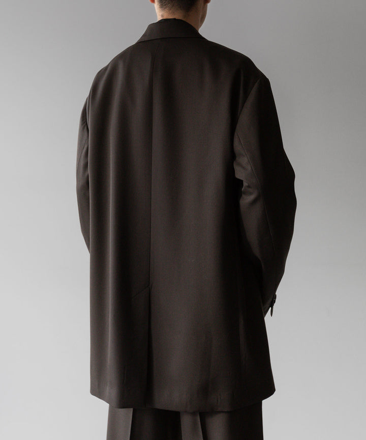 stein(シュタイン)の24SSコレクションOVERSIZED SINGLE BREASTED LONG JACKETのMILITARY KHAKI sessionセッション福岡セレクトショップ 公式通販サイト