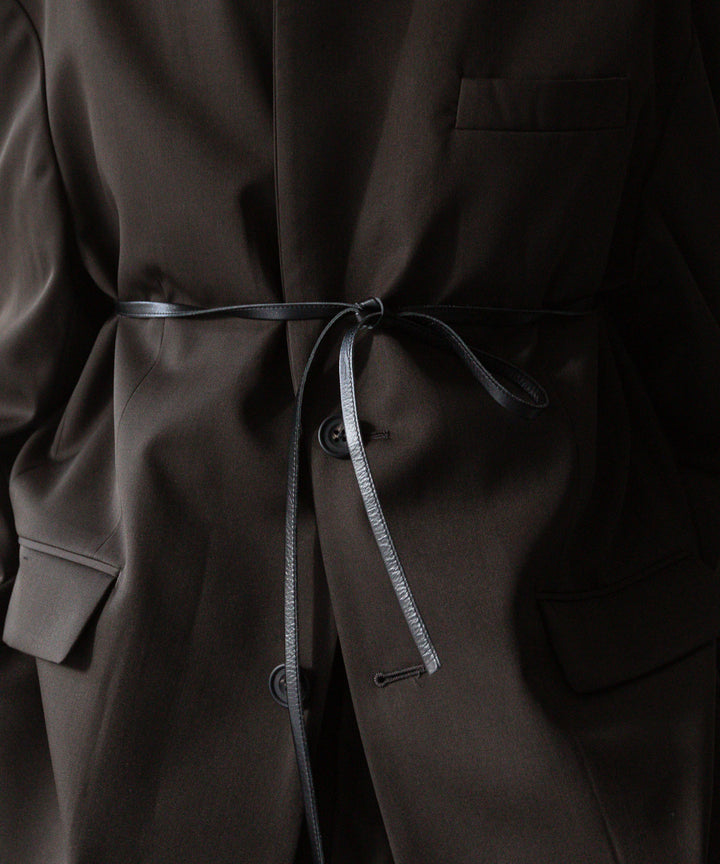 stein(シュタイン)の24SSコレクションOVERSIZED SINGLE BREASTED LONG JACKETのMILITARY KHAKI sessionセッション福岡セレクトショップ 公式通販サイト