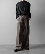 画像をギャラリービューアに読み込む, ssstein(シュタイン)のDOUBLE WEAVE HOUNDSTOOTH EXTRA WIDE TROUSERS - HOUNDSTOOTHの公式通販サイトsession福岡セレクトショップ
