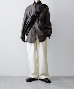 ssstein / シュタイン】EXTRA FINE WOOL OVERSIZED SINGLE BREAST LONG