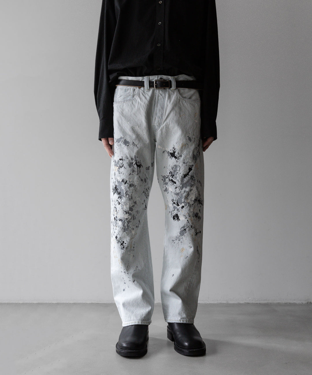 【INTÉRIM】インテリムのMILK PAINT WWII 1943 HEAVY KIBATA SHUTTLE DENIM JEANS - P.B.WHITE公式通販サイトsession福岡セレクトショップ