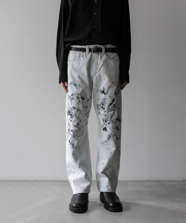 【INTÉRIM】インテリムのMILK PAINT WWII 1943 HEAVY KIBATA SHUTTLE DENIM JEANS - P.B.WHITE公式通販サイトsession福岡セレクトショップ