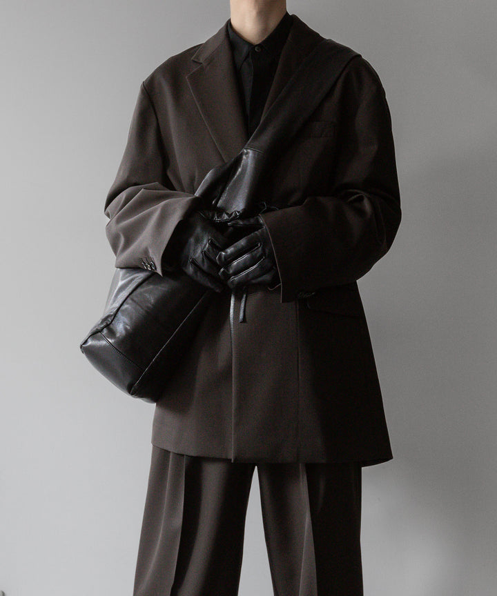 stein(シュタイン)の24SSコレクションSHOULDER BAGのBLACK(LEATHER) 公式通販サイトsession福岡セレクトショップ