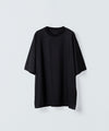 【KANEMASA PHIL.】36G WOOL S/S TEE - BLACK