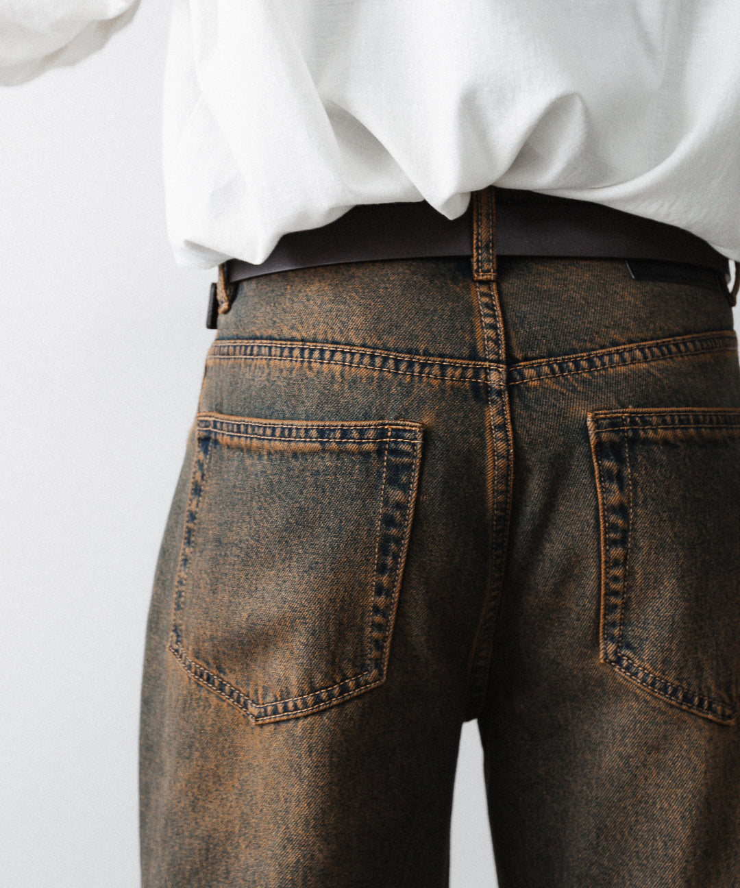 CODA -コーダのBLACK BROWN WASH BREAK CUT FLARED JEANSのBLACK BROWN公式通販サイトsession福岡セレクトショップ