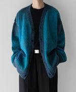 画像をギャラリービューアに読み込む, stein(シュタイン)の23AWコレクションGRADATION MOHAIR CARDIGANのBLUE GREEN 公式通販サイトsession福岡セレクトショップ
