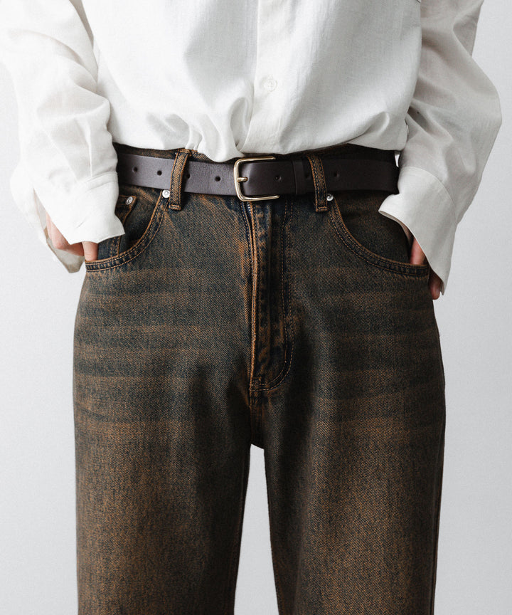 CODA -コーダのBLACK BROWN WASH BREAK CUT FLARED JEANSのBLACK BROWN公式通販サイトsession福岡セレクトショップ