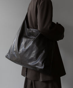 stein(シュタイン)の24SSコレクションSHOULDER BAGのBLACK(LEATHER) 公式通販サイトsession福岡セレクトショップ