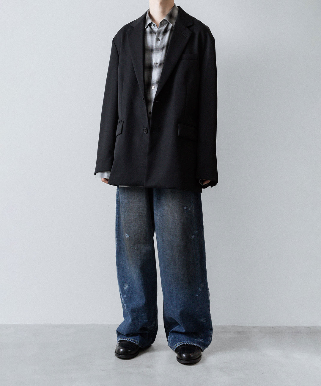 ssstein(シュタイン)のOVERSIZED SINGLE BREASTED JACKET - BLACKの公式通販サイトsession福岡セレクトショップ