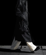 画像をギャラリービューアに読み込む, ssstein(シュタイン)のCOTTON SATIN OVERSIZED DOUBLE BREASTED COAT - BLACKの公式通販サイトsession福岡セレクトショップ
