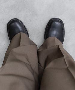 ssstein / シュタイン】LONG WIDE TROUSERS (2/90 WOOL GABARDINE