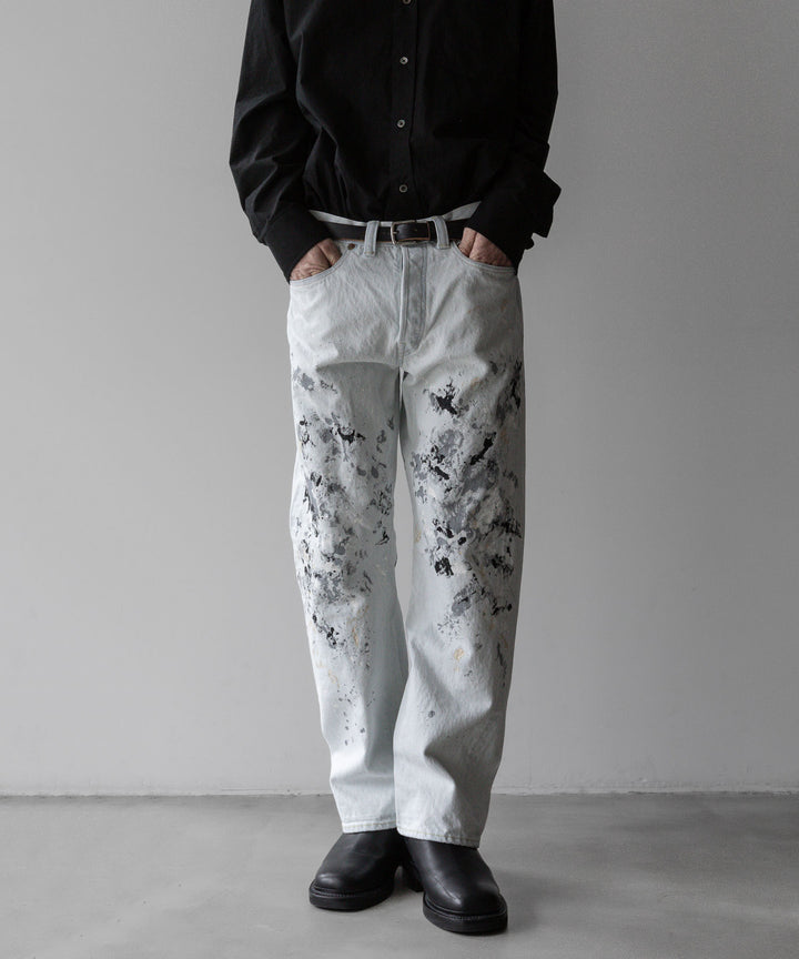 【INTÉRIM】インテリムのMILK PAINT WWII 1943 HEAVY KIBATA SHUTTLE DENIM JEANS - P.B.WHITE公式通販サイトsession福岡セレクトショップ