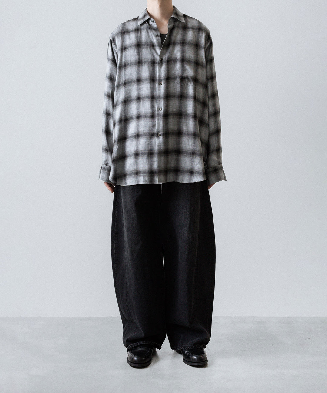ssstein(シュタイン)のDEFORMATION WIDE DENIM JEANS - BLACKの公式通販サイトsession福岡セレクトショップ
