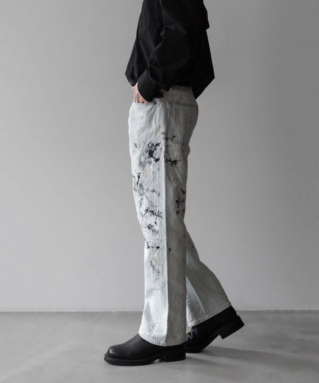 【INTÉRIM】インテリムのMILK PAINT WWII 1943 HEAVY KIBATA SHUTTLE DENIM JEANS - P.B.WHITE公式通販サイトsession福岡セレクトショップ