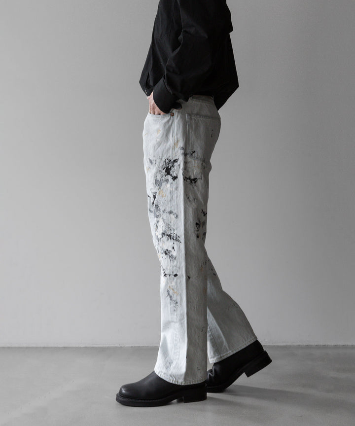 【INTÉRIM】インテリムのMILK PAINT WWII 1943 HEAVY KIBATA SHUTTLE DENIM JEANS - P.B.WHITE公式通販サイトsession福岡セレクトショップ