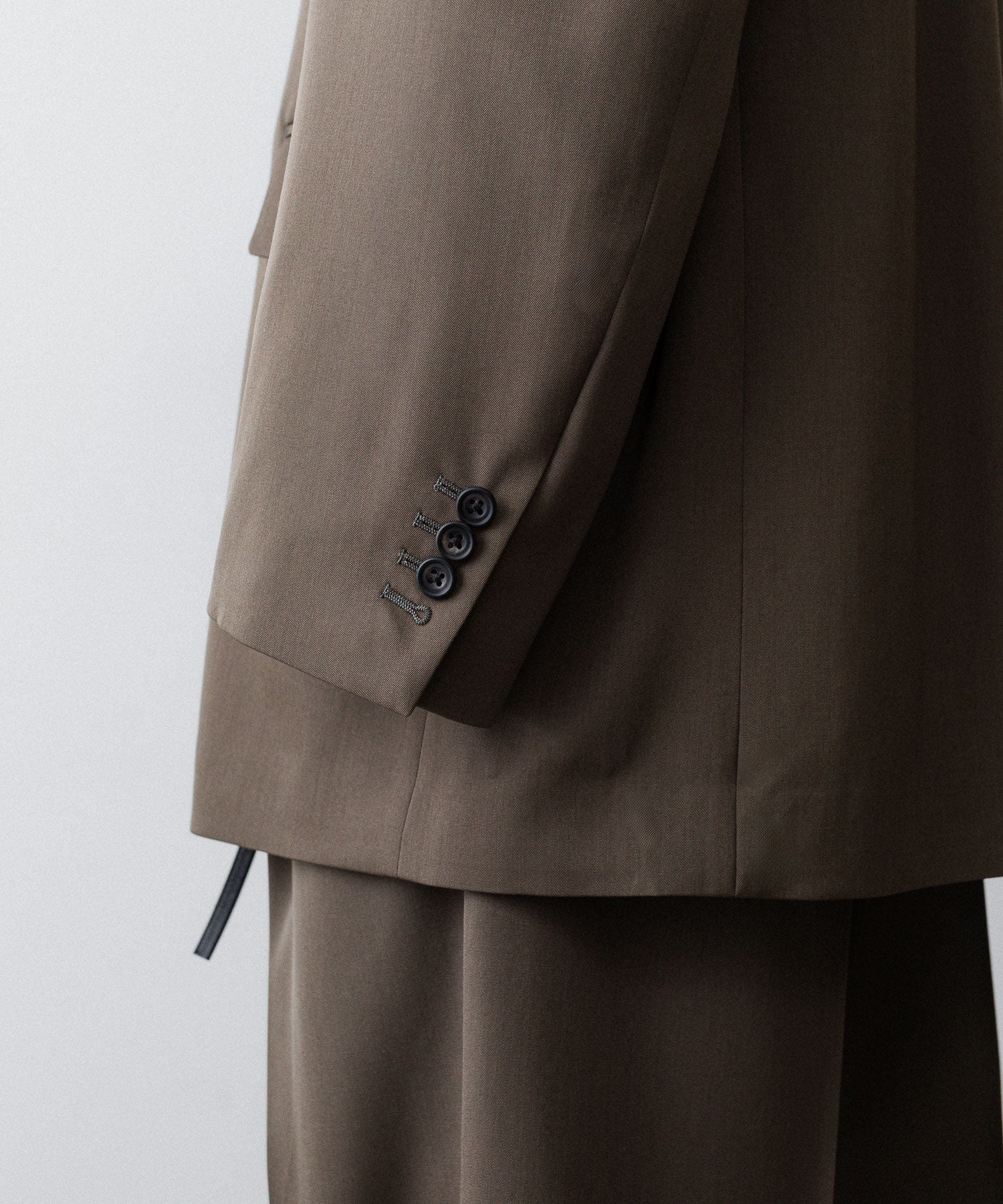 ssstein(シュタイン)のOVERSIZED SINGLE BREASTED LONG JACKET - DARK BEIGEの公式通販サイトsession福岡セレクトショップ