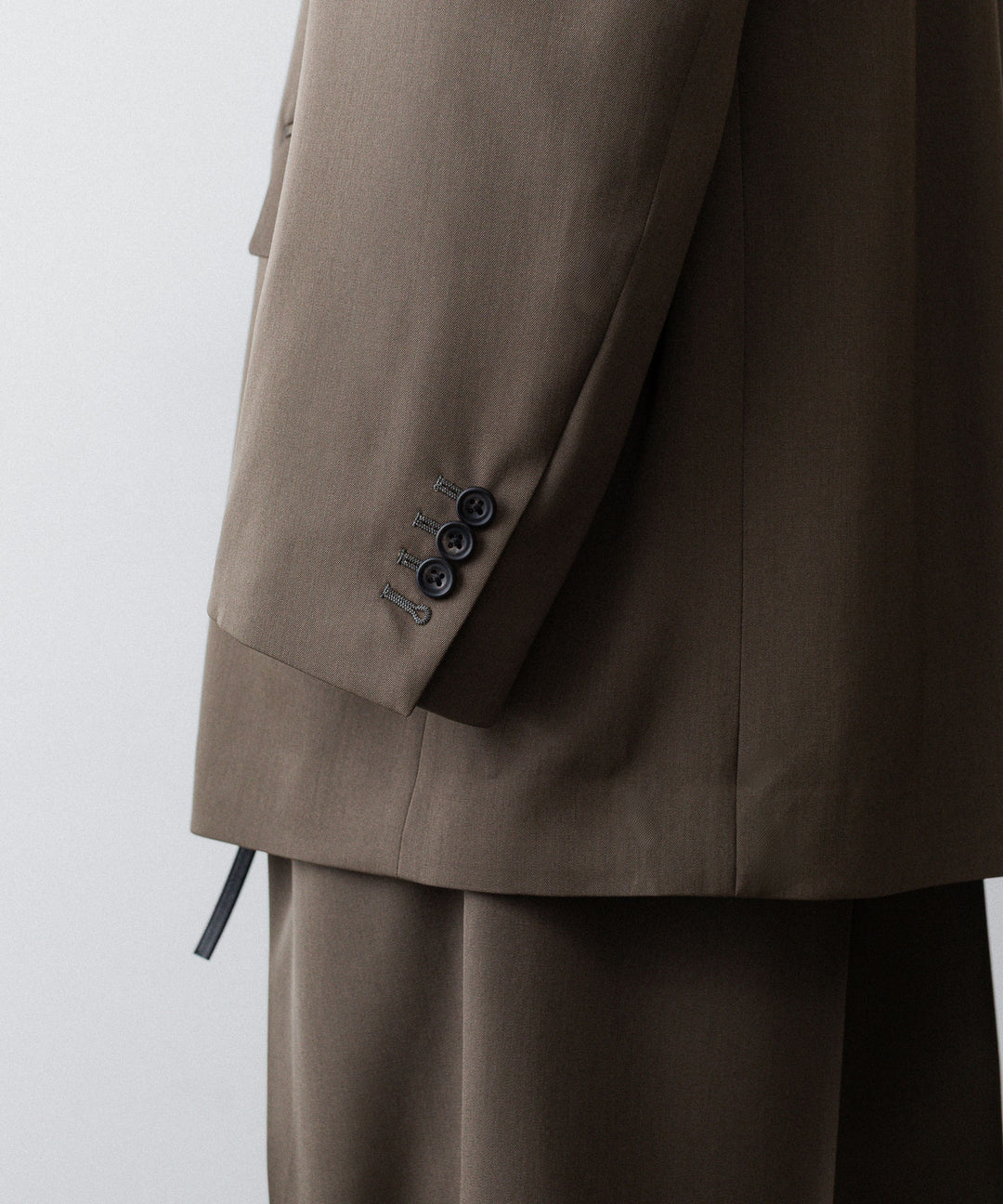 ssstein(シュタイン)のOVERSIZED SINGLE BREASTED LONG JACKET - DARK BEIGEの公式通販サイトsession福岡セレクトショップ