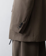 画像をギャラリービューアに読み込む, ssstein(シュタイン)のOVERSIZED SINGLE BREASTED LONG JACKET - DARK BEIGEの公式通販サイトsession福岡セレクトショップ
