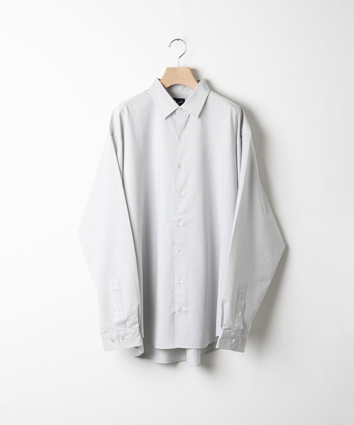 【KANEMASA PHIL.】カネマサのROYAL OX DRESS JERSEY SHIRT - LIGHT GRAY 公式通販session福岡セレクトショップ