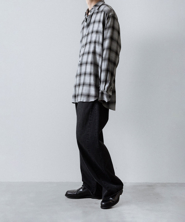 ssstein(シュタイン)のDEFORMATION WIDE DENIM JEANS - BLACKの公式通販サイトsession福岡セレクトショップ