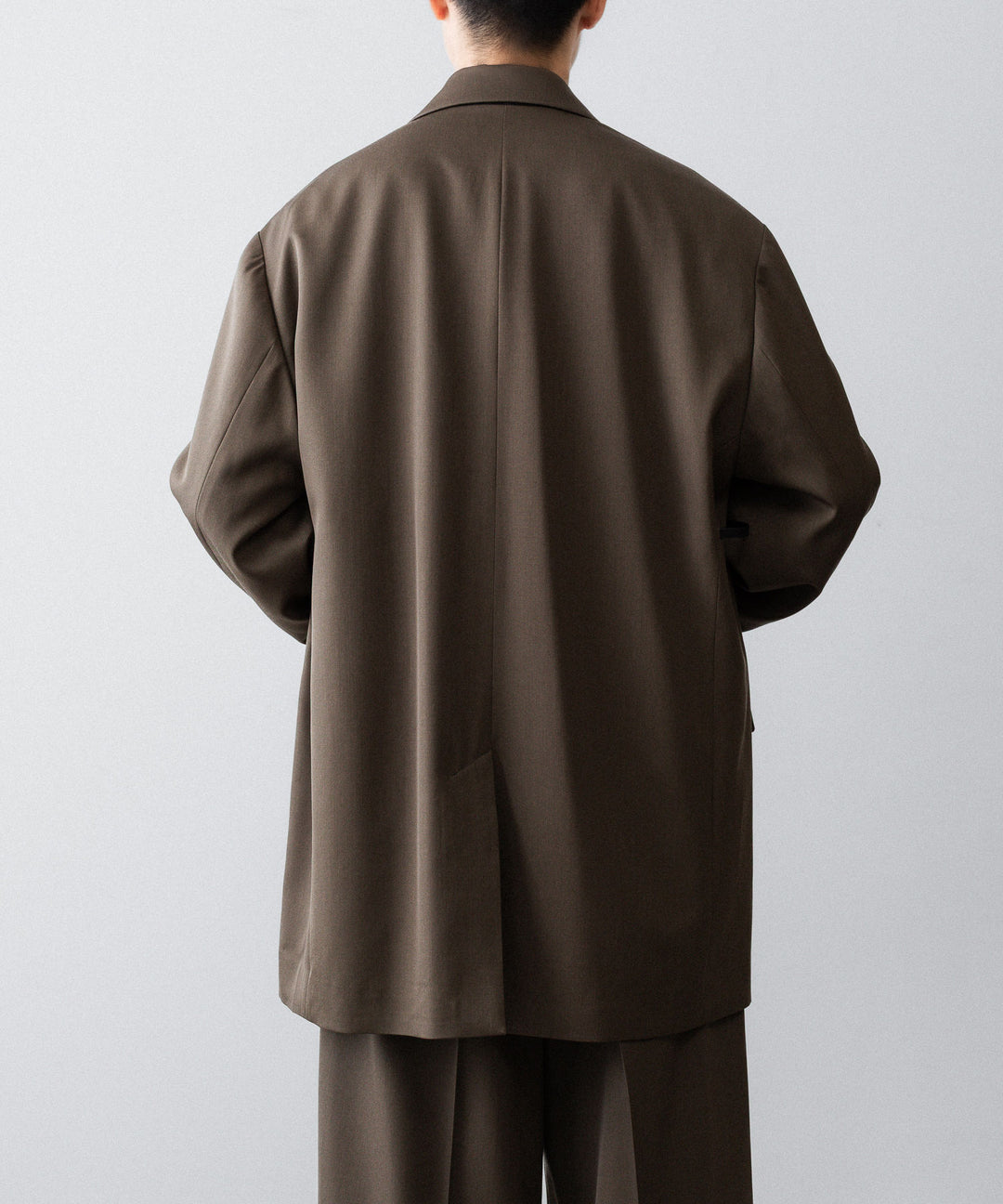 ssstein(シュタイン)のOVERSIZED SINGLE BREASTED LONG JACKET - DARK BEIGEの公式通販サイトsession福岡セレクトショップ