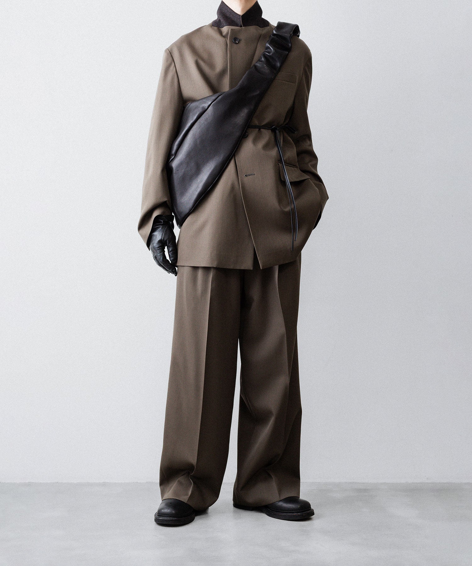 ssstein(シュタイン)のOVERSIZED SINGLE BREASTED LONG JACKET - DARK BEIGEの公式通販サイトsession福岡セレクトショップ