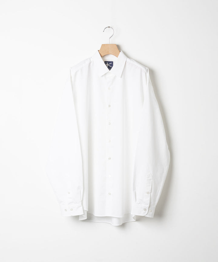 【KANEMASA PHIL.】カネマサのROYAL OX DRESS JERSEY SHIRT - WHITE 公式通販session福岡セレクトショップ